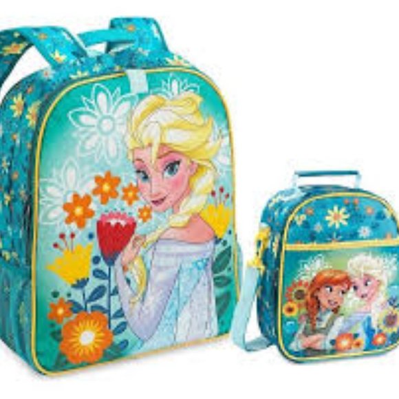 Disney Store Frozen Anna Elsa Backpack 